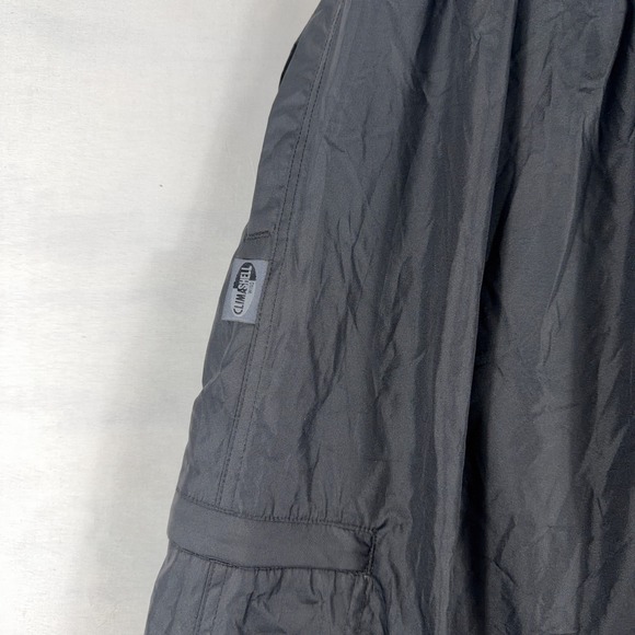 VTG Adidas Windbreaker Pants Climashell 3/4 Crop XL NWT Black Cargo Techwear Y2K - Picture 10 of 11